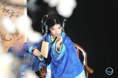 【一襟蓝韵·半卷清诗】---婷儿