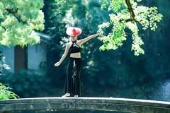 【黑衣傣族舞女】---沛阳