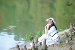 【冬日植物园美女】---森森