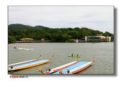 在麓湖闲逛。