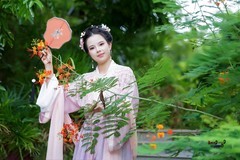 【扇引花间风】---小路