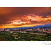 6月22日 晚霞