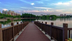夕照汀棠（汀棠公园  续1）