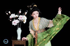 【一枝玉兰衬青罗】---婷儿