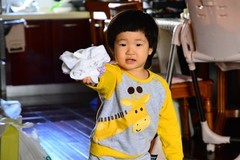 小孩子开心很简单