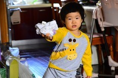 小孩子开心很简单