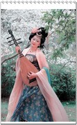 一组古风唐装美女人像