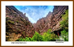 炳灵寺景区丹霞大峡谷— 2023西行游记（甘肃234）临夏州永嘉县