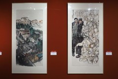 《太行新韵·燕赵风骨—全国中国画名家写生作品展暨宁晋工笔画作品展》中