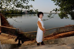 老伴开心在校园！