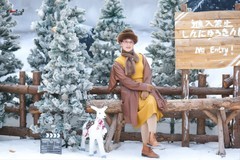 【冬日雪景美女】---木子