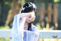 【云裳漫染紫烟轻】---芝栀