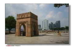 在洲头咀公园。
