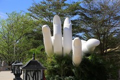 2113【不老松：纪实摄影】《山河锦绣》南国风情：海南島三亚：南--海观音！