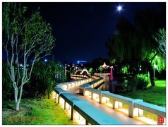 家乡的风景------福建南平武夷新区夜景
