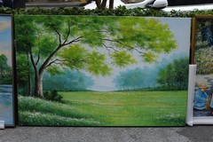油画村油画