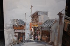 油画村油画