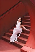 中国节桥拍人像