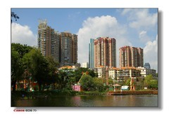东山湖的新拍。