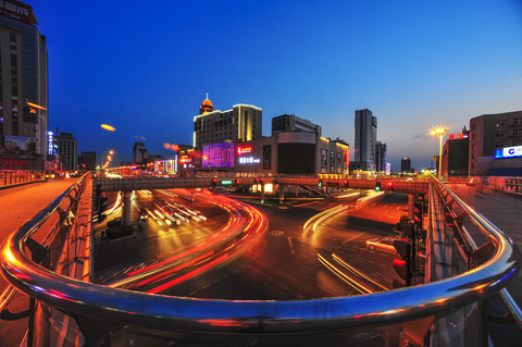  [Night in the Small Town] --- Street View of Xicheng