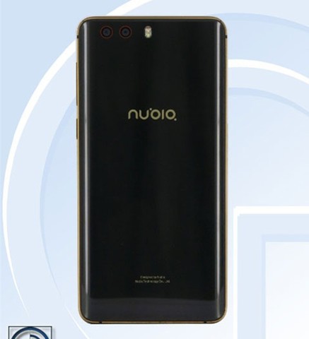  Four shots of the license photo of the Ministry of Industry and Information Technology of the new machine Z17s in Nubia+four curved back cover exposure of the shape of the Nubia Z17s