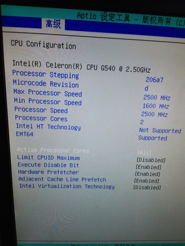 G540+ҺH61+2G DDR3