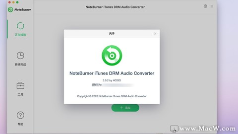NoteBurner iTunes DRM Audio Converter Mac(ƻDRMƵת)v3.0.2