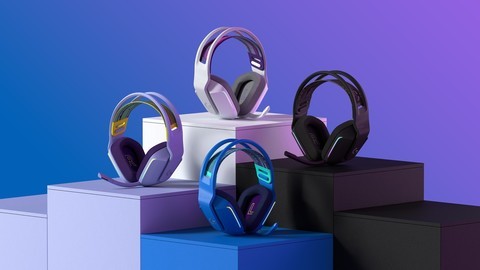  Beauty and strength coexist, Logitech G733 wireless RGB game headset evaluation!