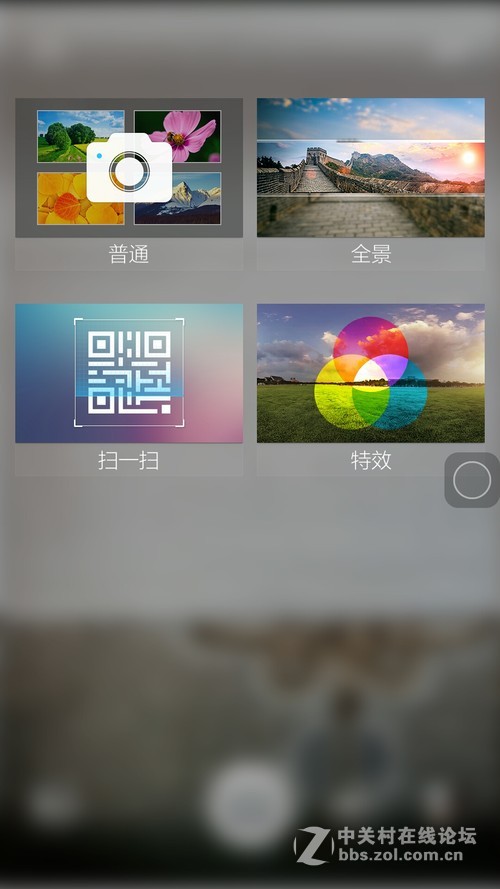 乐檬K3 Note 相机界面