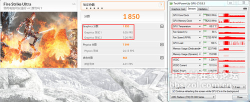 AMD Radeon R9 380简单跑分测试