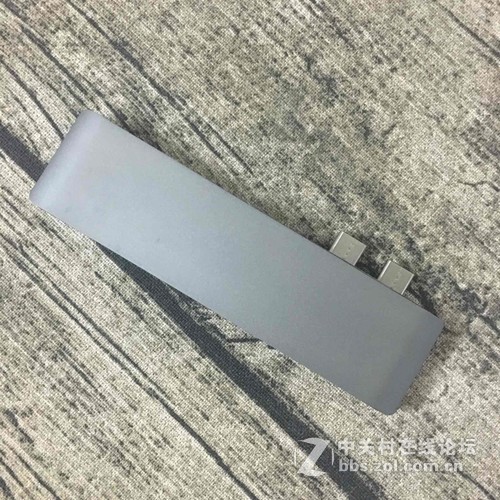 新款2017MacBookpro双接口type-c雷电3转换器扩展坞评测