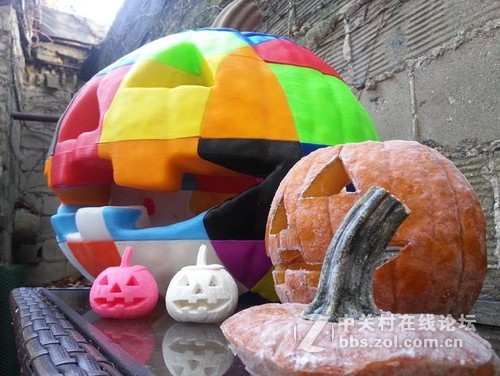 3D打印万圣节南瓜，永久不烂