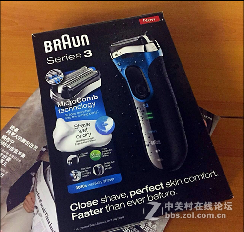 #博朗新三系免费试用# 至锋之刃，极致体验 （开箱篇）