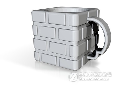 3D打印的奇形怪状的杯子