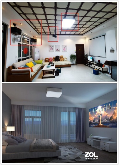 看过那么多投影，你见过智能投影吸顶灯吗？