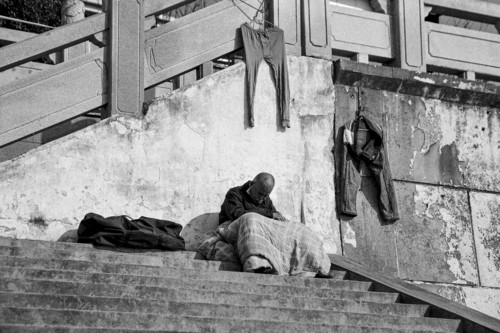 武汉长江边 街拍一组！