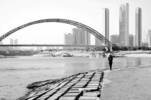 武汉长江边 街拍一组！