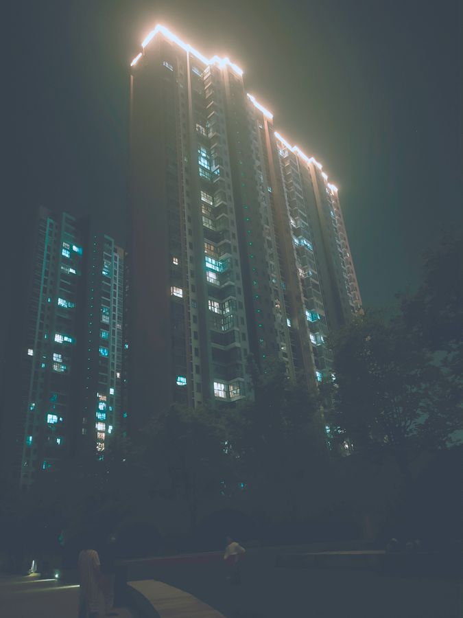 夜拍小区一组-中关村在线摄影论坛