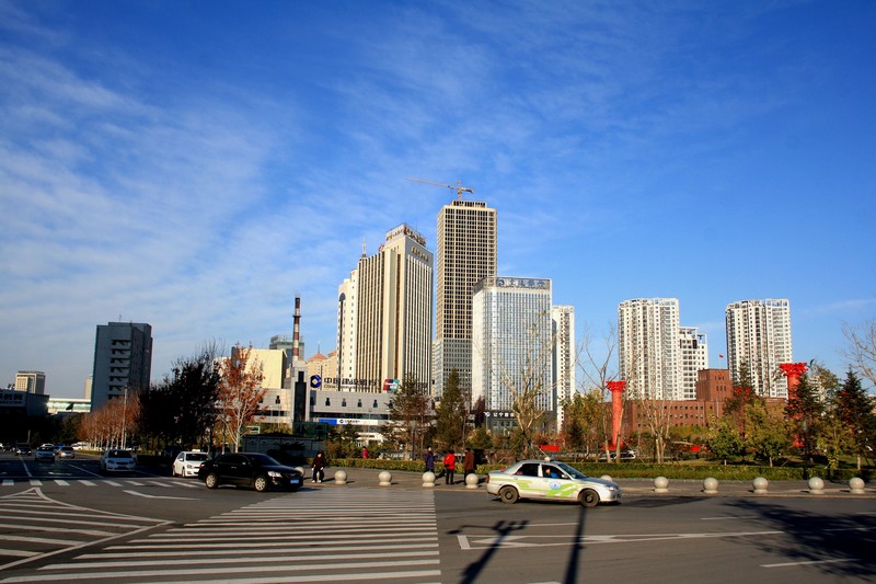 深秋广场沈阳景-------2015.10.27日沈阳市府广场 拍摄 习作 分享-中关村在线摄影论坛