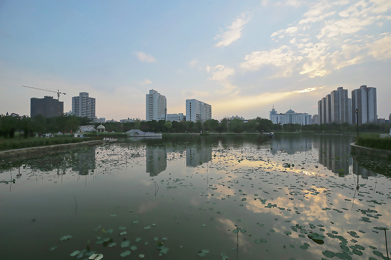 傍晚湖景-中关村在线摄影论坛