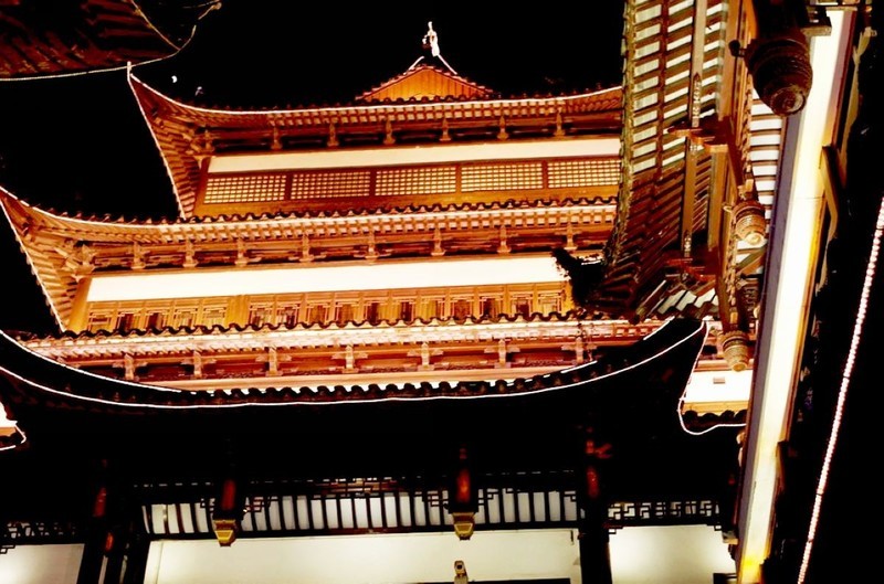 上海城隍庙夜景太美了（夜景即拍模式）-中关村在线摄影论坛