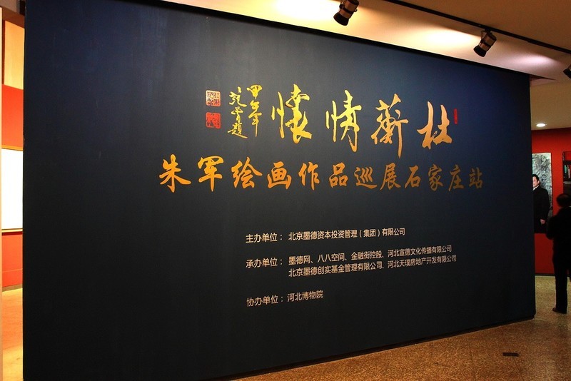 《杜蘅情怀—朱军绘画作品巡展》 第3页-中关村在线摄影论坛