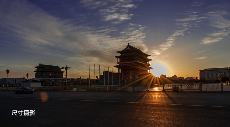 北京前门拍摄夕阳与夜景!-中关村在线摄影论坛