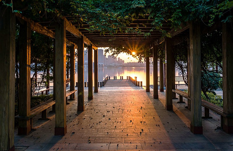 小微单还是不错的~傍晚湖景-中关村在线摄影论坛