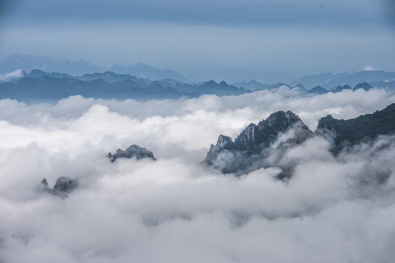 变化莫测的云山雾海——雾灵山掠影(一)-中关村在线摄影论坛