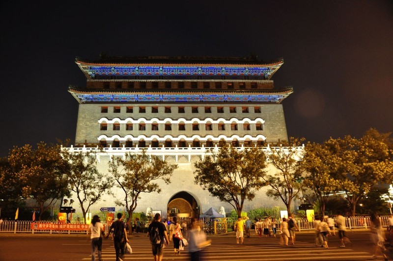 北京前门夜景-中关村在线摄影论坛