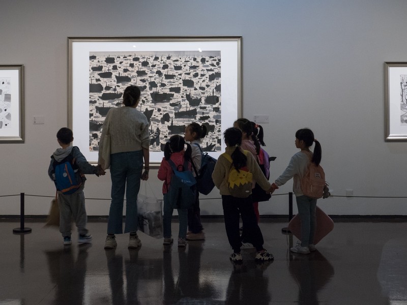 吴冠中艺术展(2)-中关村在线摄影论坛