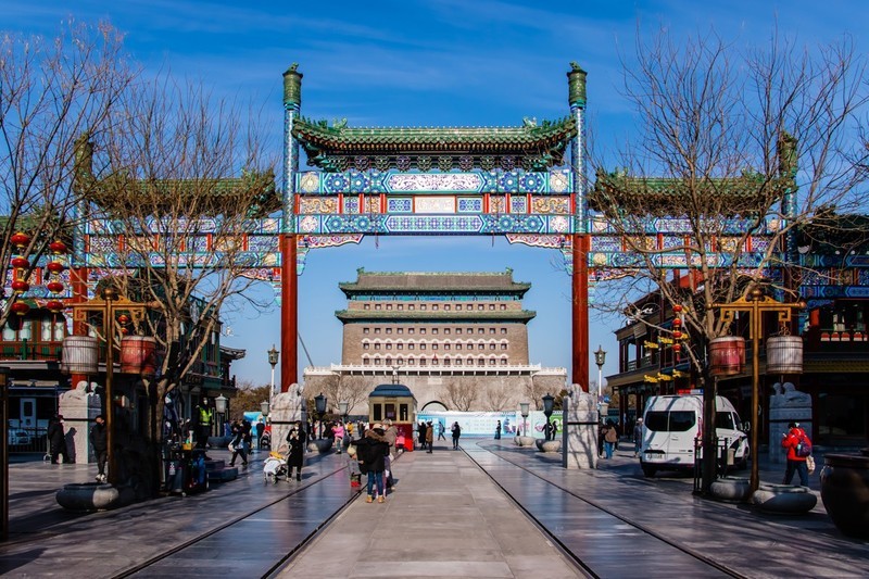 【镜头里】第1427号:2023元旦北京前门大街随拍(二)-中关村在线摄影论坛