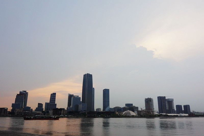 前滩滨江黄昏景色 第3页-中关村在线摄影论坛