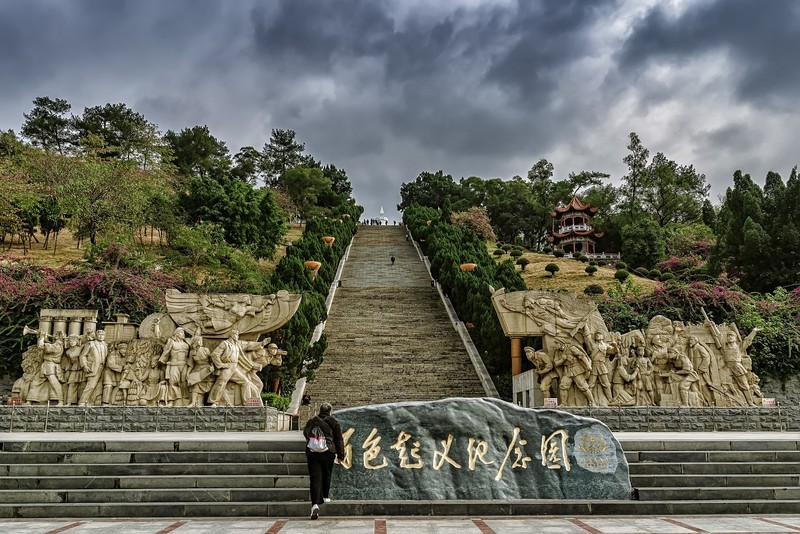 百色起义纪念园（给您拜年：大年初一新年好，龙马精神迎新春！） 中关村在线摄影论坛 